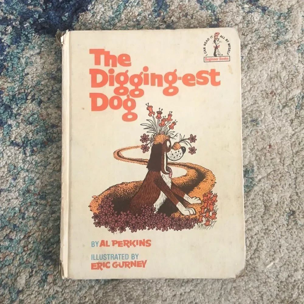 Vtg Dr Seuss The Digging-est Dog by Al Perkins